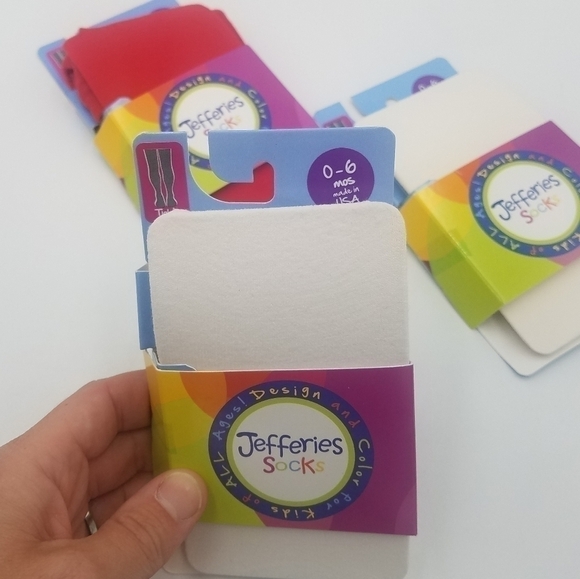 NWT 3 Jefferies Socks Tights 0-6m - Picture 2 of 3